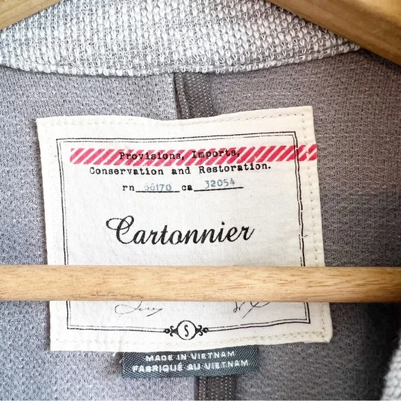 Anthropologie Cartonnier Beckett Jacket in size Small with piping detail - Picture 7 of 9